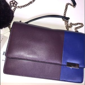 Trina Turk color block handbag.